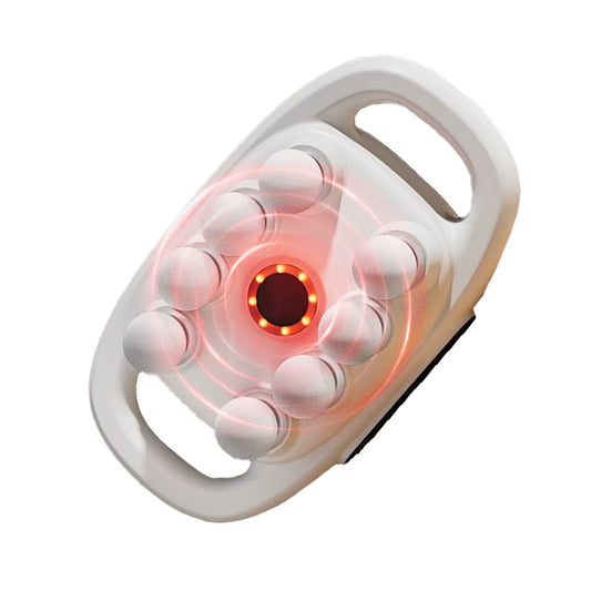 Powerpulse 8X – Deep Tissue Fascia Massage Gun with 8 Heads, 30 Speeds & Red Light Therapy