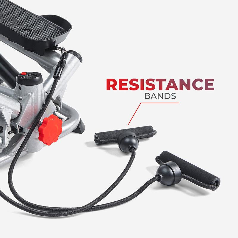 Twist Stair Steppers with Resistance Bands