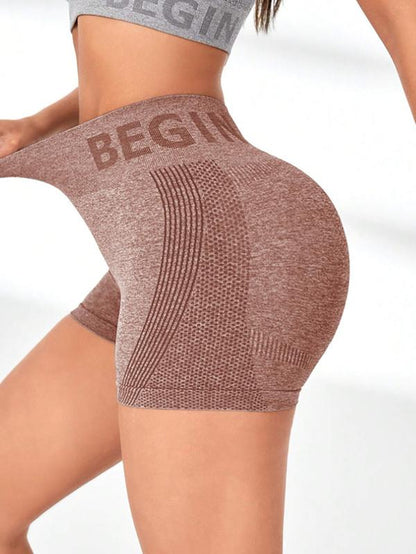 High Waist Sports Gym Shorts