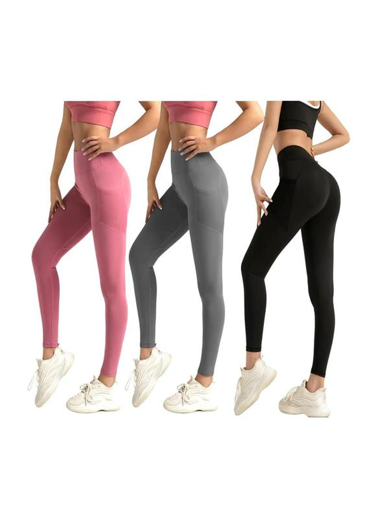 High Waist Pocket Sports Tummy Control Yoga Leggings