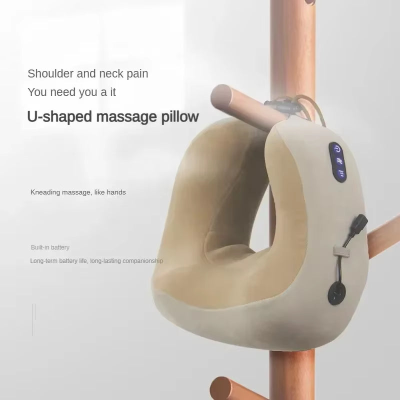 Flexirelief™ U-Shaped Neck & Shoulder Massager – Total Relaxation on Demand