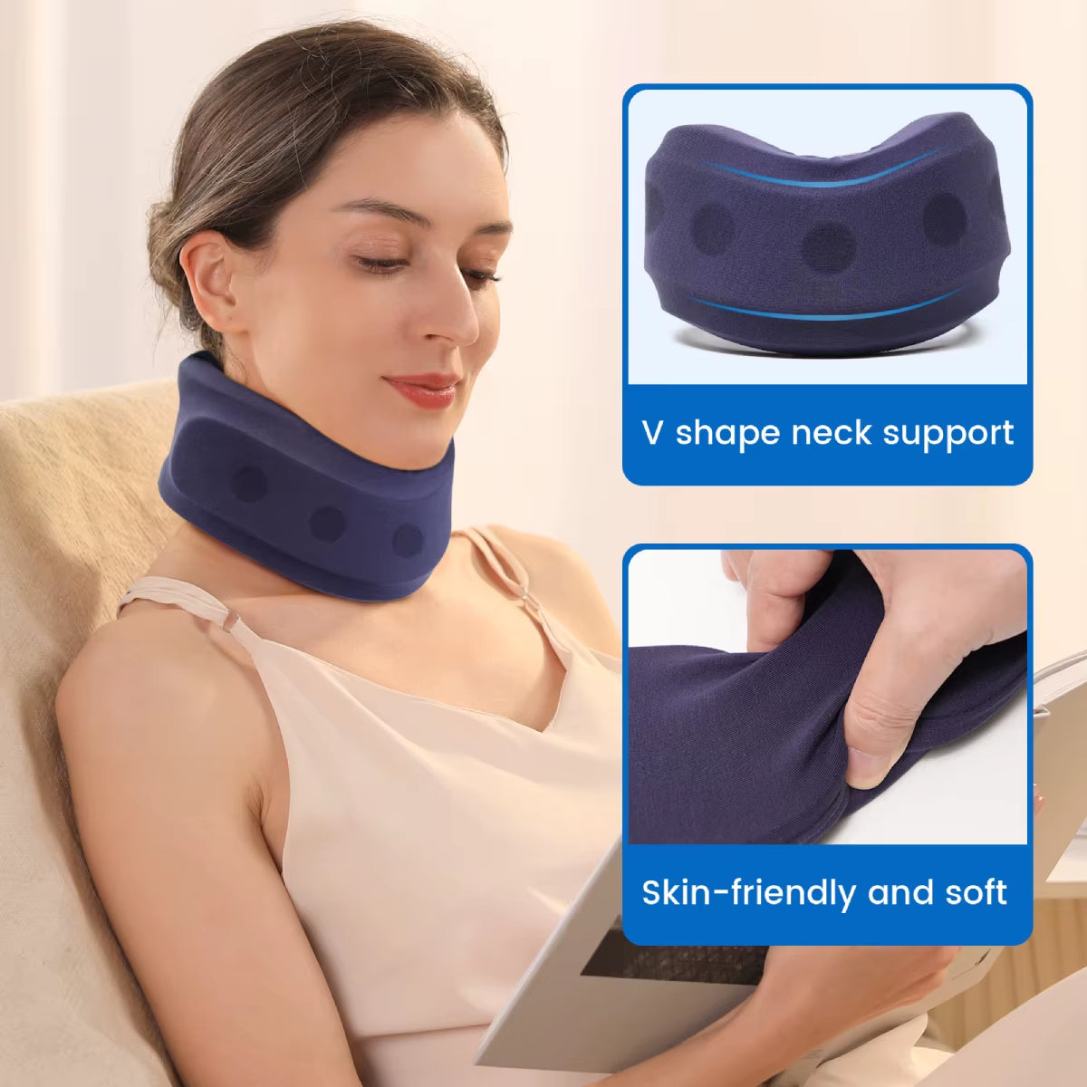 Neckguard Pro™ – Smart Cervical Support for Pain Relief, Posture Correction & Recovery
