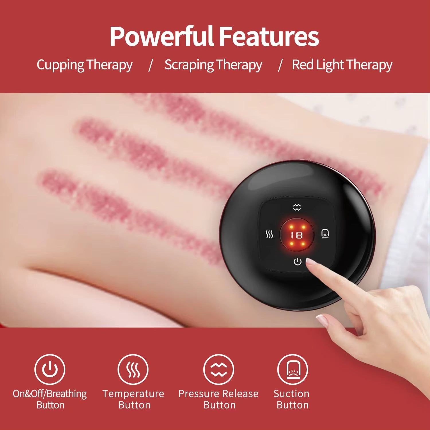 Thermocupp™ Smart Cupping Therapy Massager