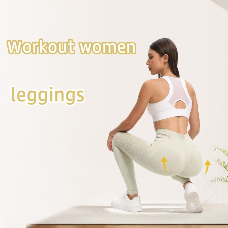 High Waist Knitted Butt-Lifting Yoga Pants